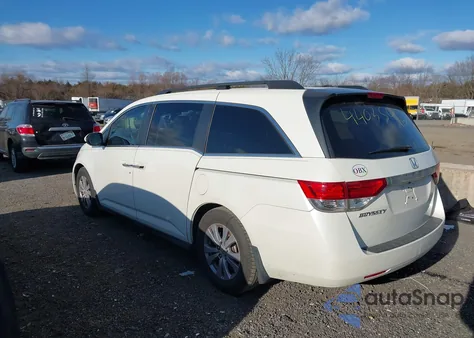 2017 Honda Odyssey Ex-L из США, поврежденный, VIN 5FNRL5H63HB001581